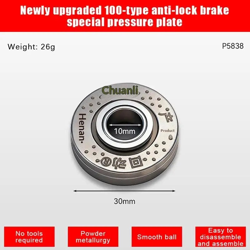 M10 Anti-Lock Flange Nut for 100mm Angle Grinder – Steel