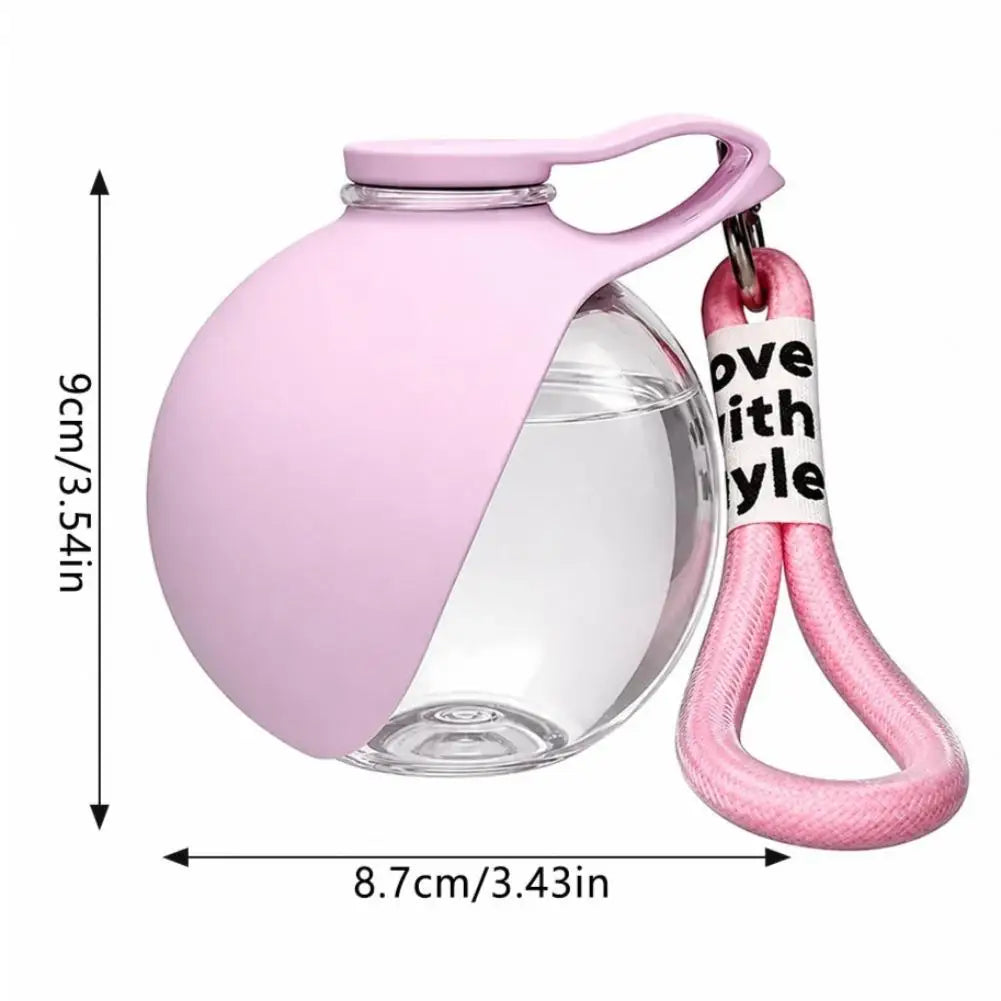 Silicone Dog Bowl Leak-proof 2-in-1 Portable Dog Water Bottle for Outdoor Activities Like Walking Compact Travel Pet Feeding Zpaxo