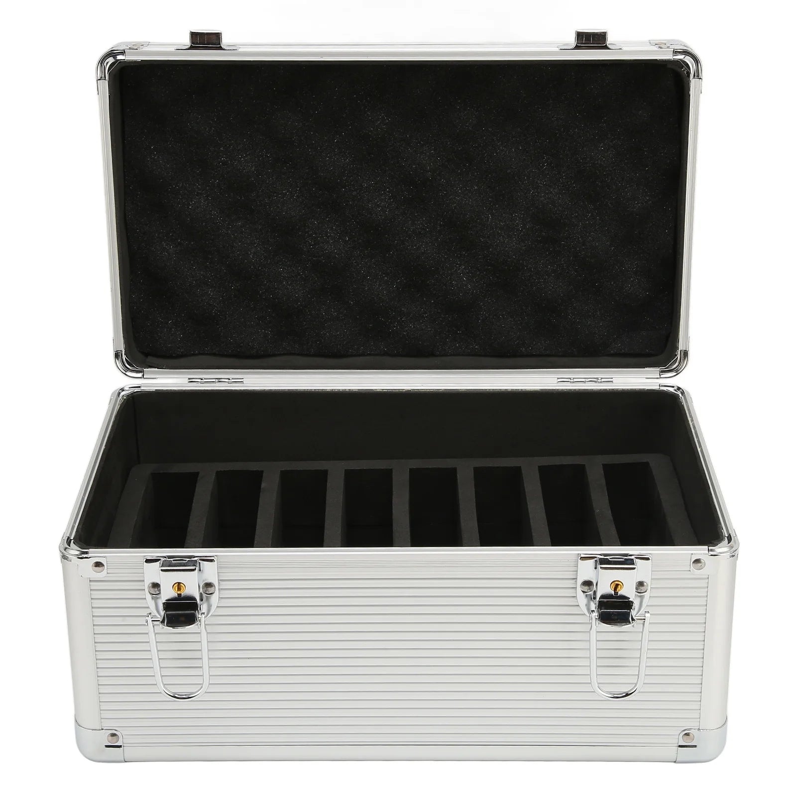 Hard Drive Case Storage Box 14 Bays Double Lock Design