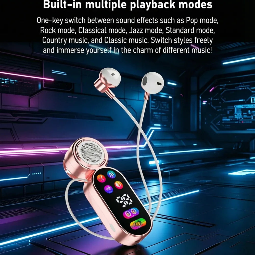 KEBIDUMEI 2-in-1 Wireless Earbuds Portable Speaker Bluetooth 5 4
