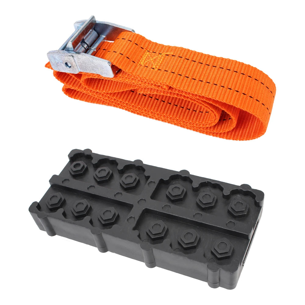 Emergency Snow Mud Sand Durable PU Anti-skid Ice Car Tire Traction