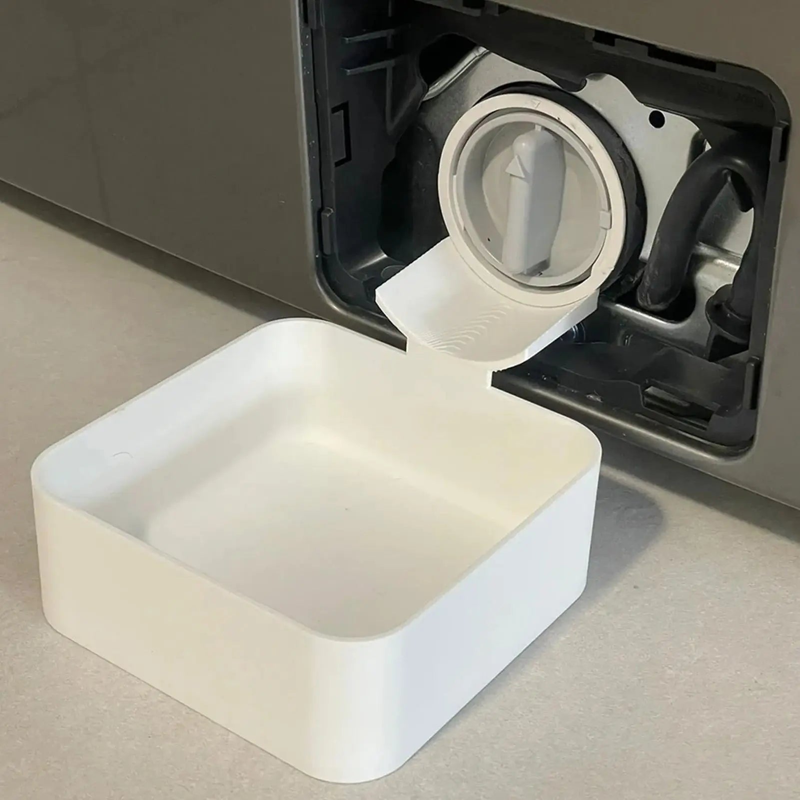 Washing Machine Drainage Tray 3D Printing Drain Funnel Drip Cleaning