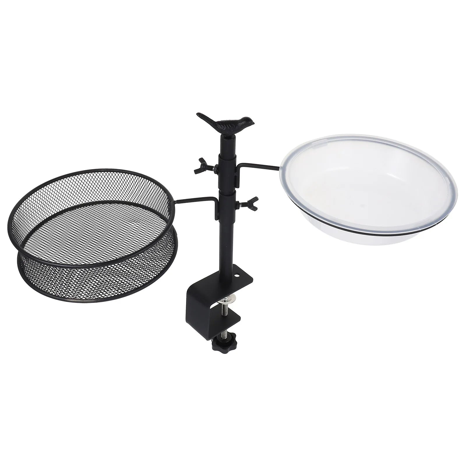 Detachable Bird Feeder Hanger Bath Stand Feeding Station Outdoor Deck