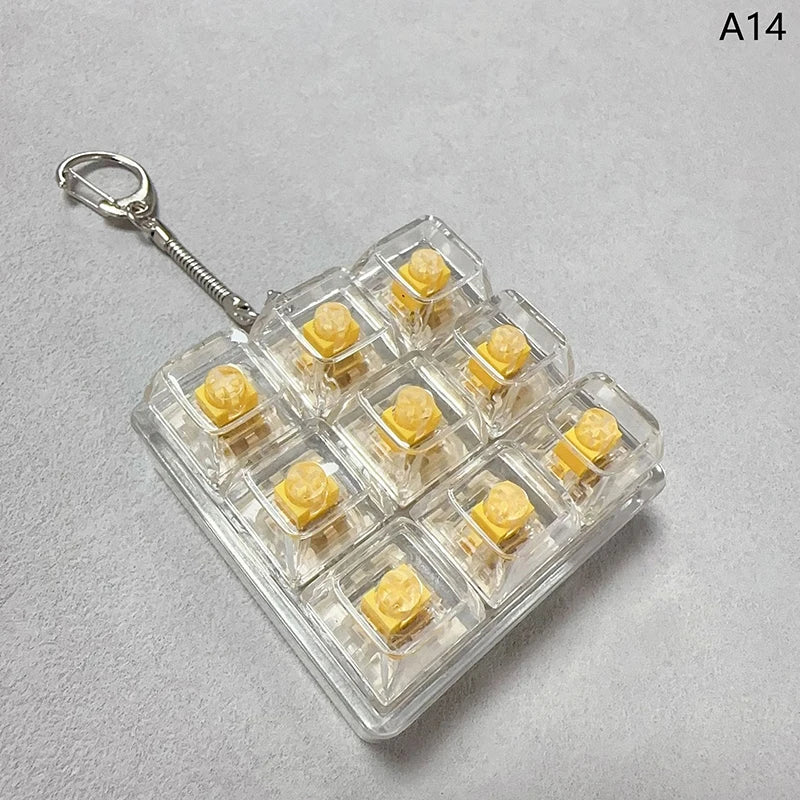 Funny Fidget Decompression 9 Keyboard Key Toy Adults Antistress Toys Zpaxo A14