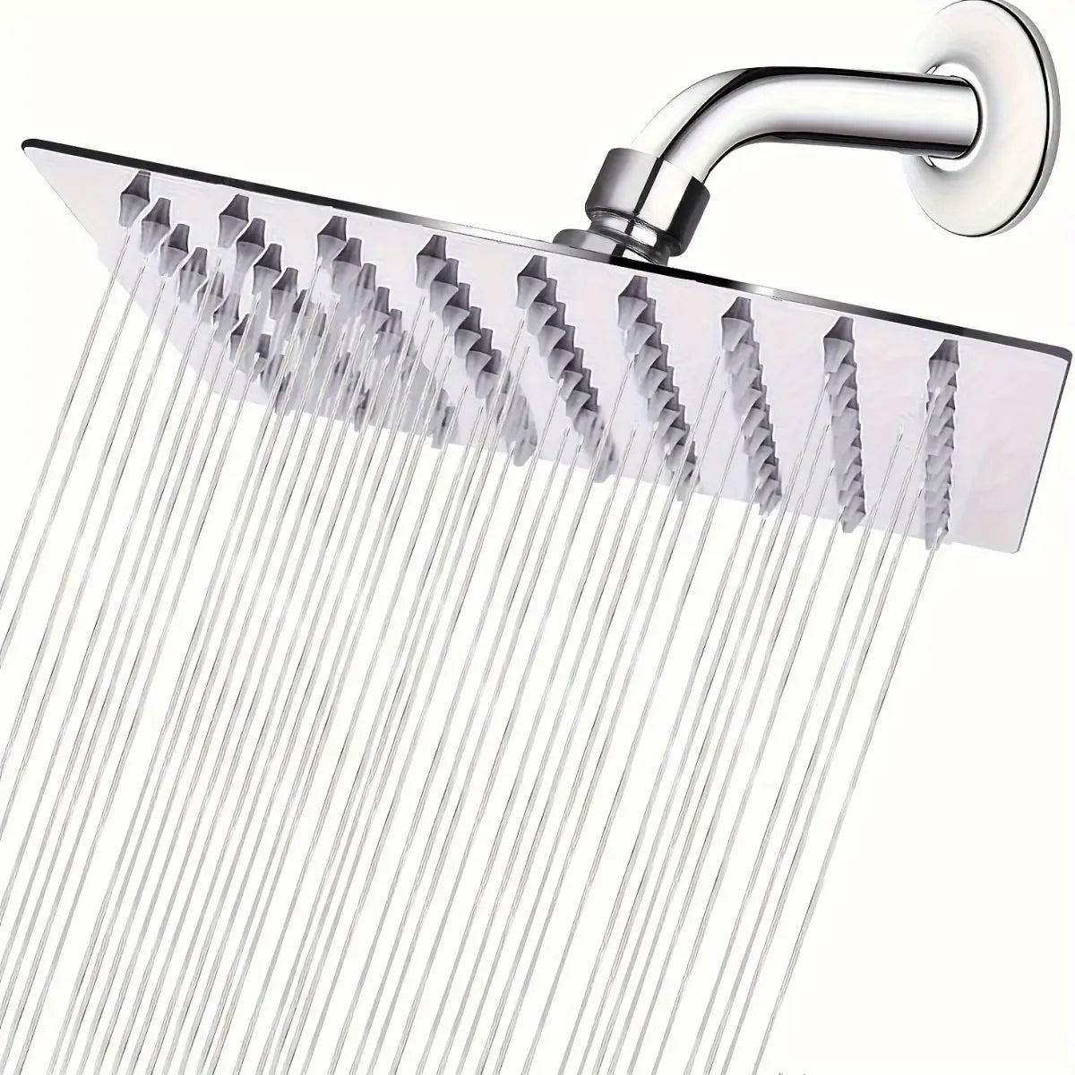 Rain Shower Head 304 Stainless Steel Square Spray Ultra-thin