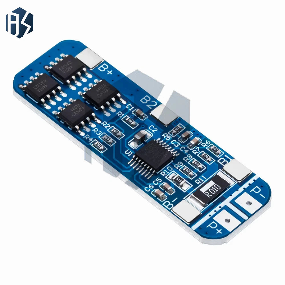 3S 12V 10A BMS Charger Board with Balance Function - LiFePO4/Li-ion 18650 Battery Protection Module (10.8V-12.6V) Zpaxo