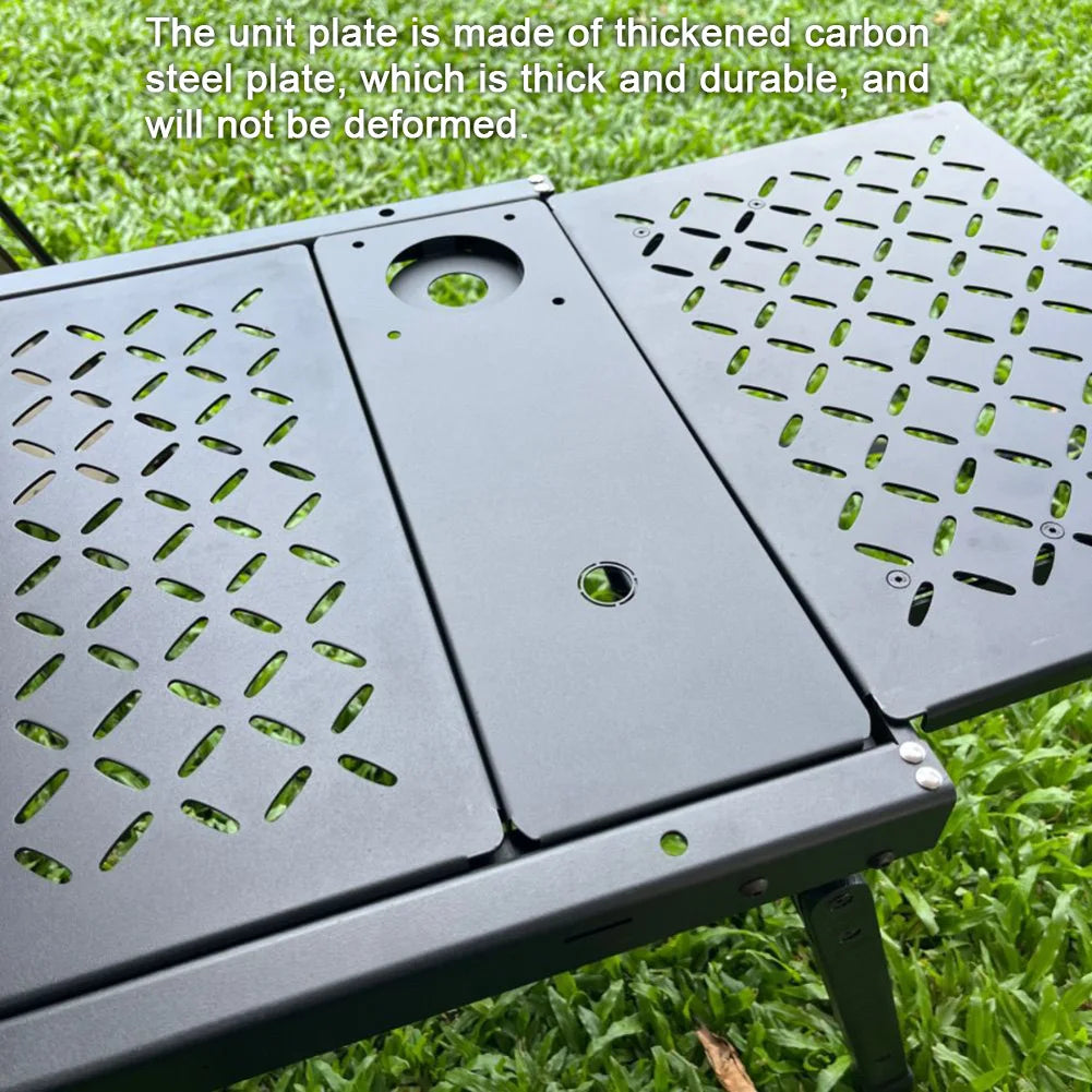 Camping IGT Electric Water Pump Carbon steel Table Unit Plate IGT Table Accessory IGT Electric Water Dispenser Camping Equipment Zpaxo