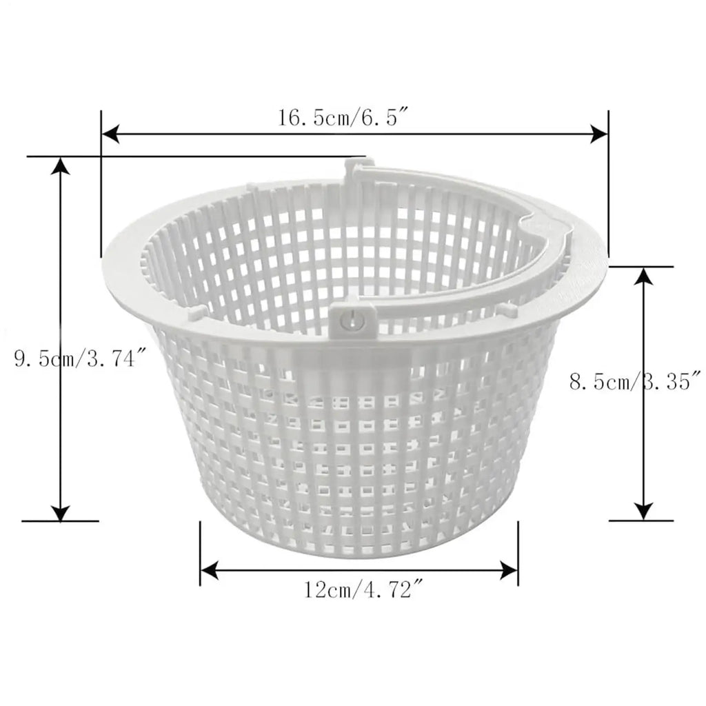 1pcs Skimmer Baskets Rugged Wear Resistant Efficient Cleaning Skimmer Filter Basket With Handle Zpaxo