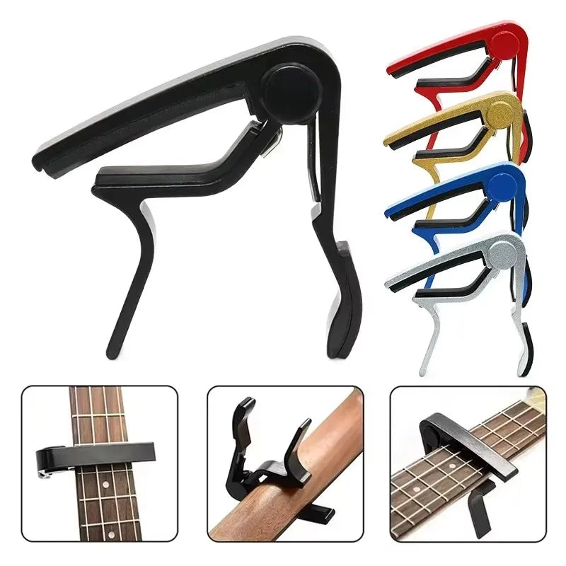 Aluminum Alloy Guitar Capo – 6-String Acoustic & Electric