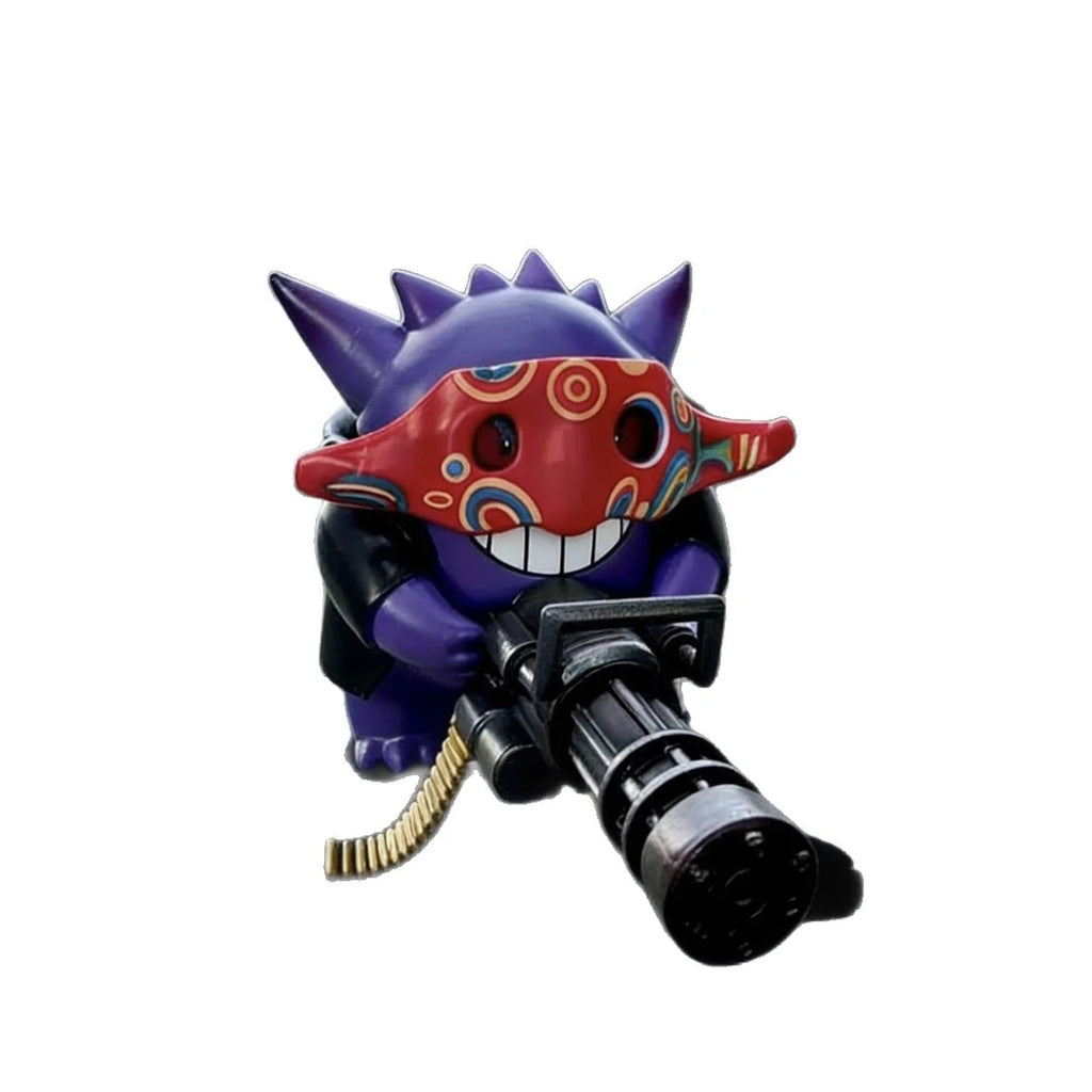 Azu Gatling Gun Figurine – Car Console & Desk Decor