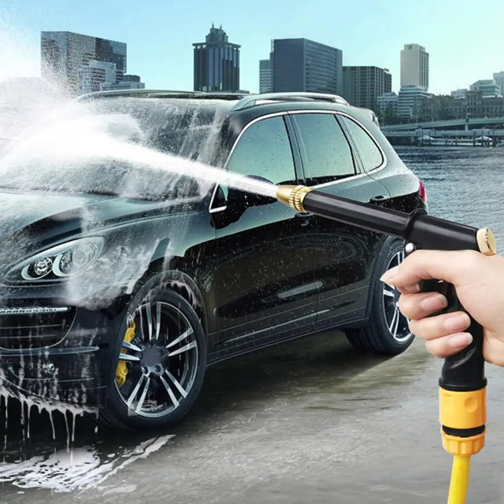 High-Pressure Garden Hose Spray Nozzle | Multi-Pattern Water Blaster Garden Hose Nozzle Zpaxo
