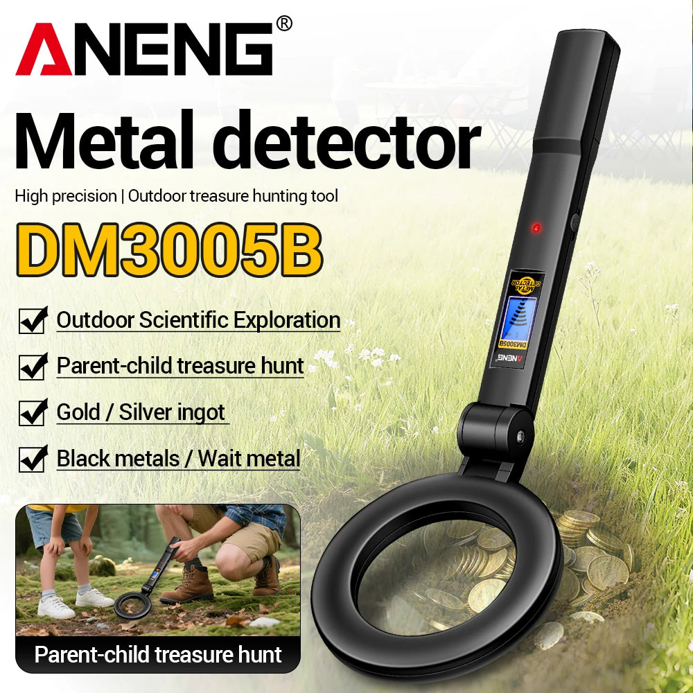 Metal Detector Treasure Hunter All Discrimination Pin-point