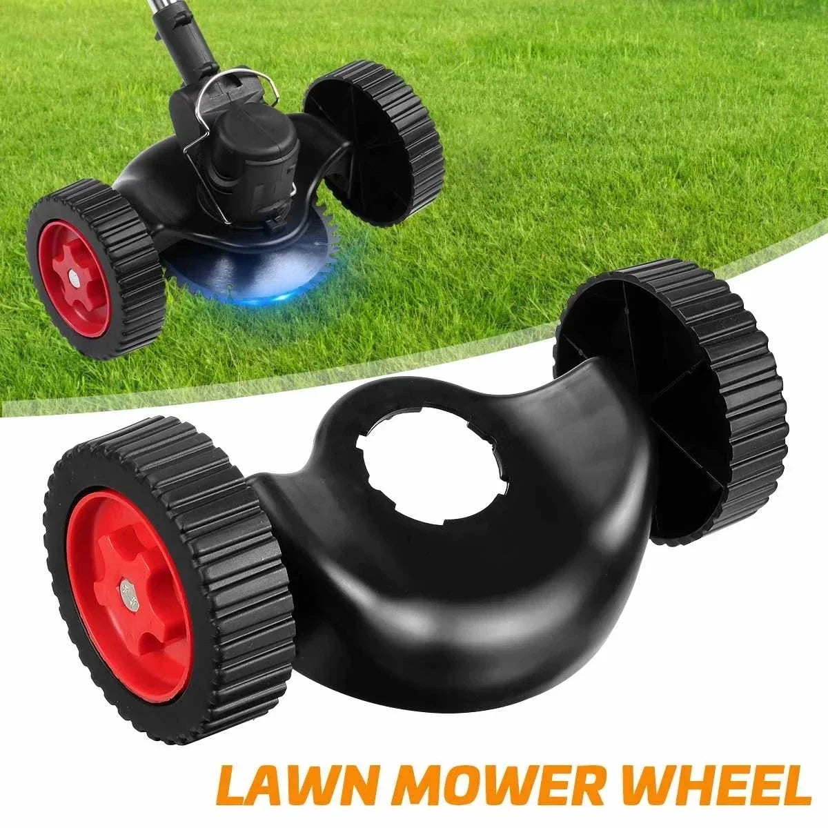 Meigar Grass Trimmer Rolling Wheel Effective Comfortable Garden Lawn