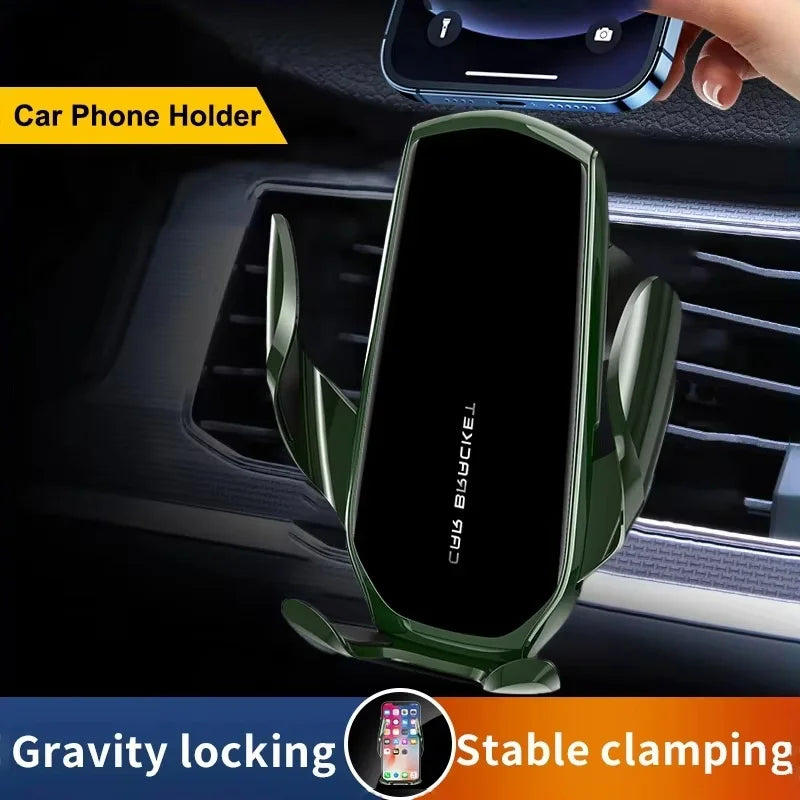 Car Phone Holder Stand Smart Air Vent Bracket Gravity Mount GPS