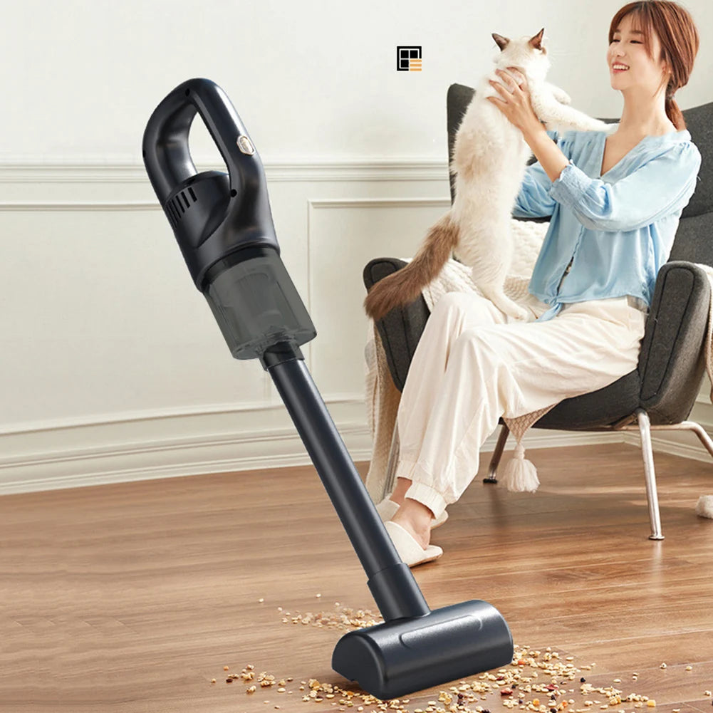 Car Vacuum Cleaner Power Portable Wireless Strong Suction Detachable
