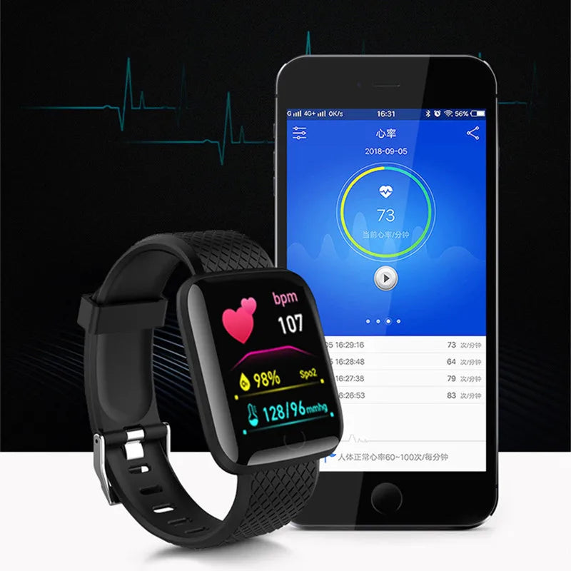 116 Smart Bracelet Waterproof Watch Step Counting Multi Sport Mode
