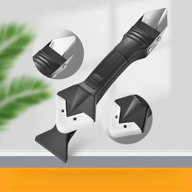Silicone Caulking Tool Set – Grout Scraper & Sealant Kit Caulking Tool Set Zpaxo