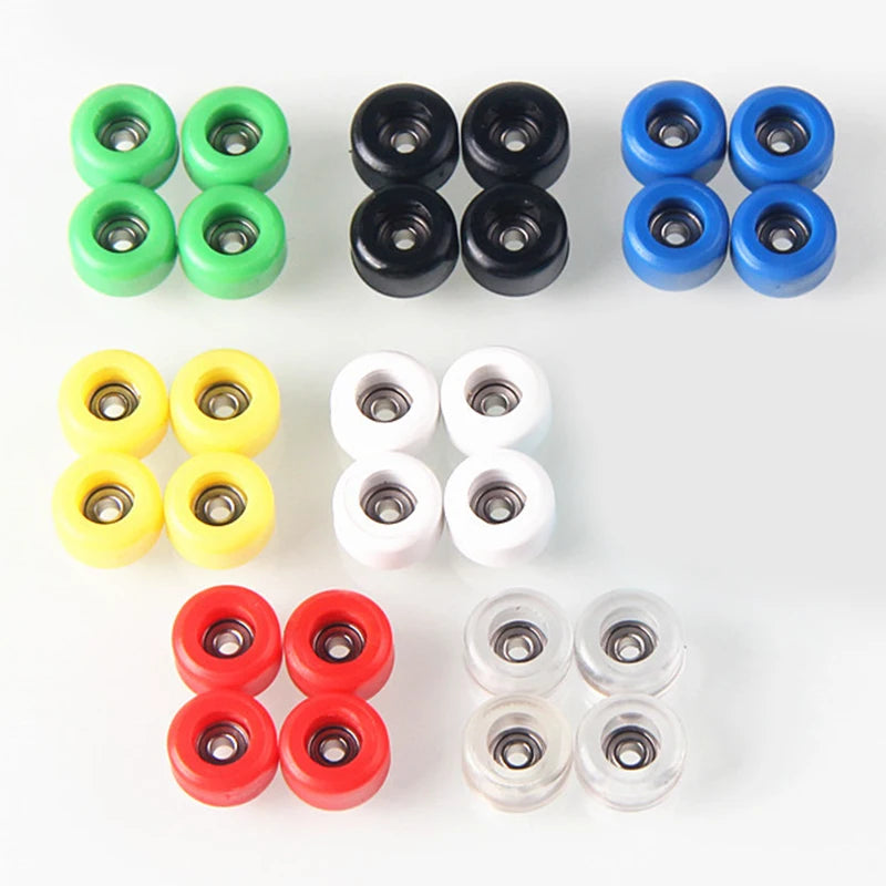 Urethane CNC Bearing Wheel Fingerboard Professional PU+Metal Mini
