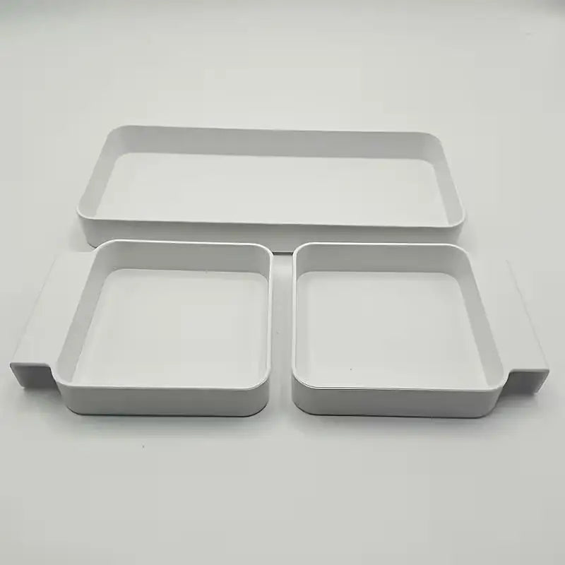 1pcs Hanging Storage Boxes – for Drawers up to 1.5cm, Organize Stationery, Cutlery, Cosmetics, Desk Zpaxo