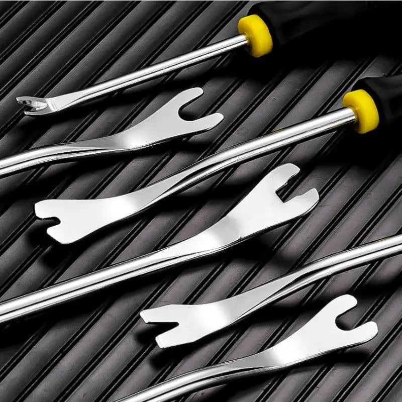 A45 Carbon Steel Nail Puller – Screwdriver-Style Pry Tool