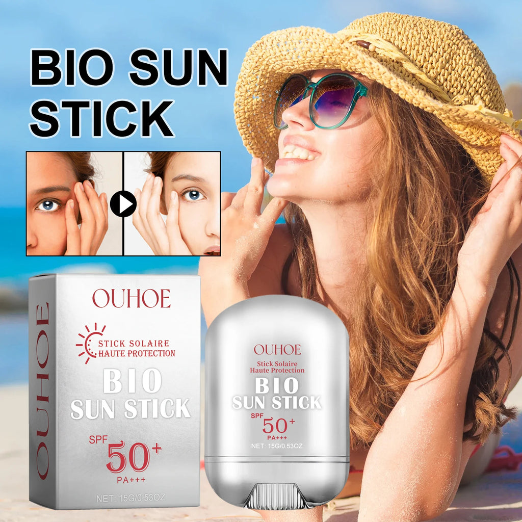 SPF50+ PA Sun Stick Niacinamide Broad Spectrum UVA UVB Protection Matte Non Greasy Evens Tone Instant Shield Portable Sun Stick Zpaxo