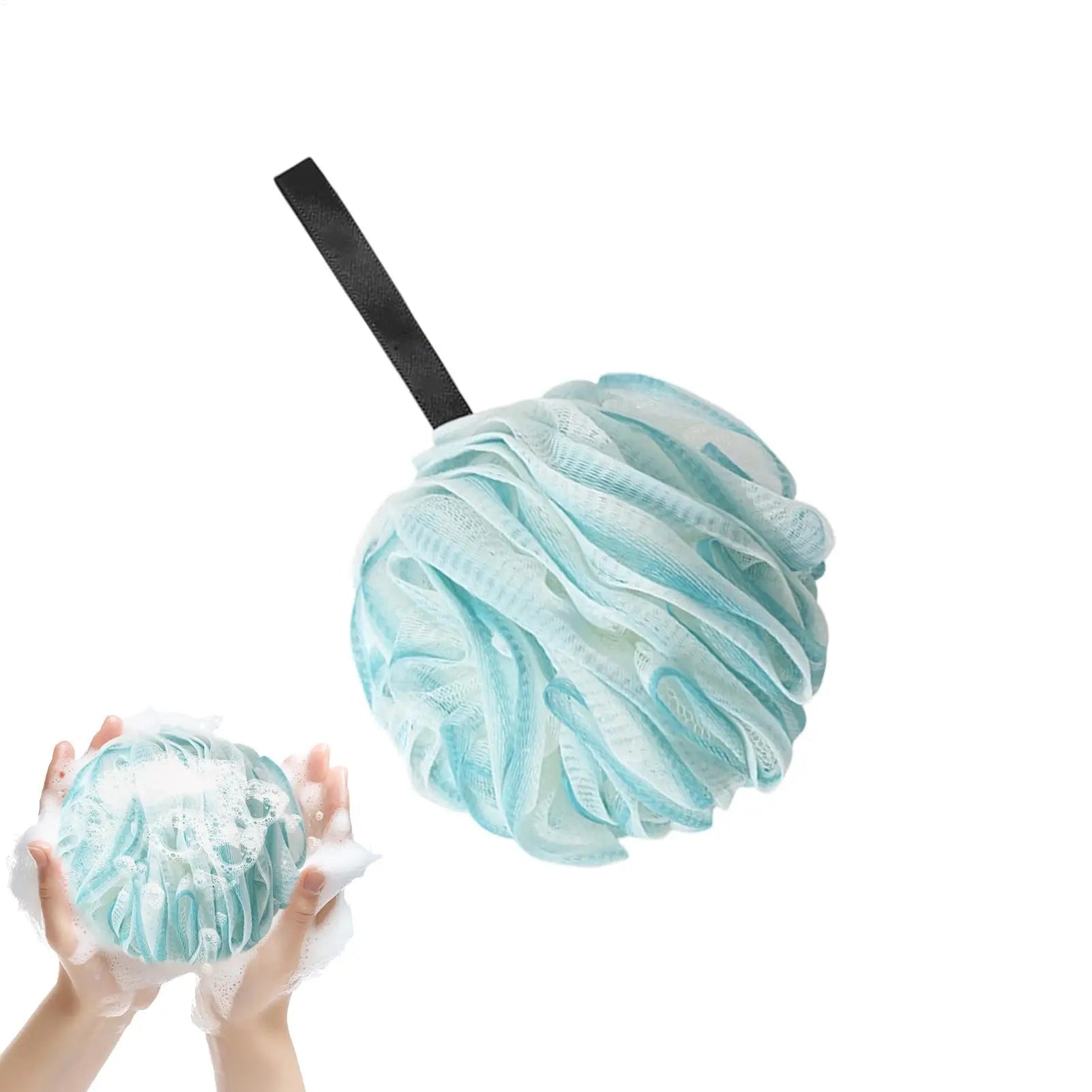 Loofah Mesh Bath Sponge – Rich Lather Shower Scrubber Loofah Bath Sponge Zpaxo