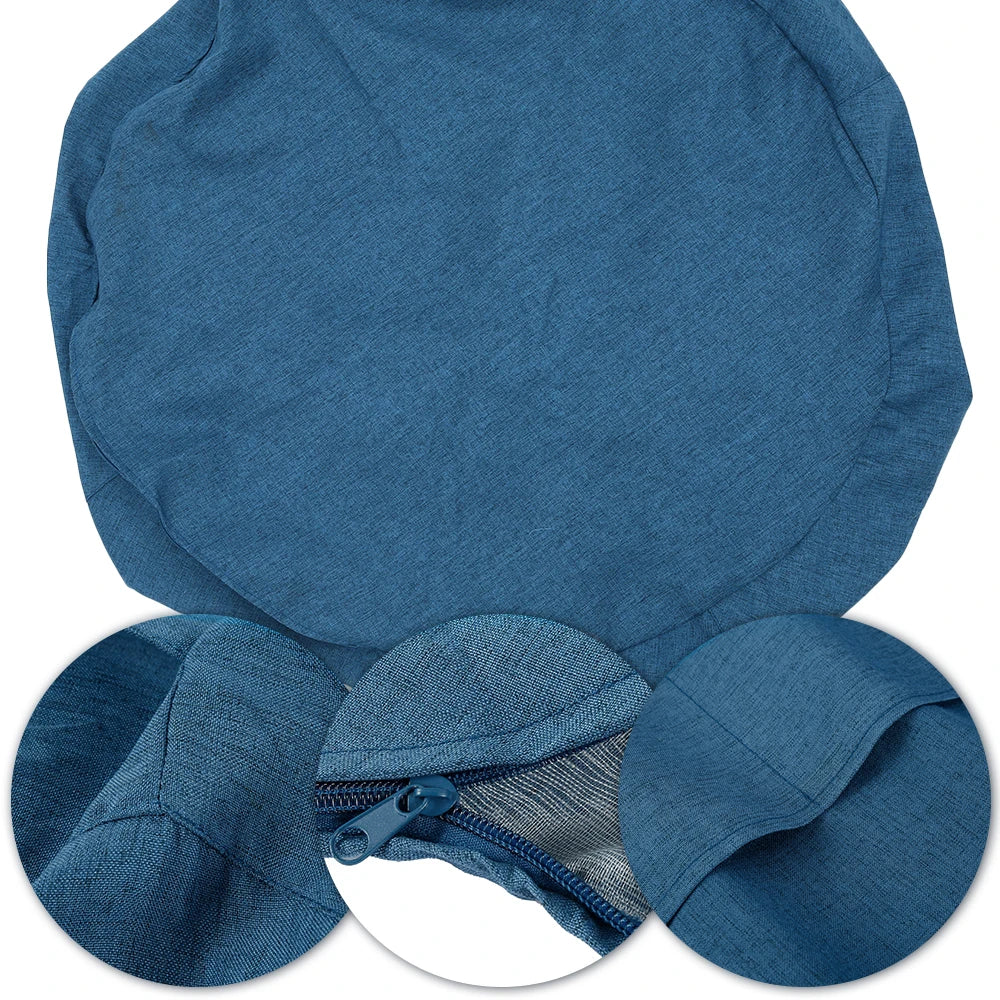 Large Sofas Cover Removable Lazy Sofa Comfortable Outdoor Lazy Seat Bag Couch Cover Tatami for Home Garden Living Room Beanbags Zpaxo