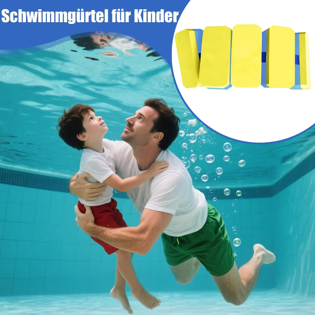 Kids Swimming Float Belt EVA Foam Adjustable Swim Buoyancy Waistband