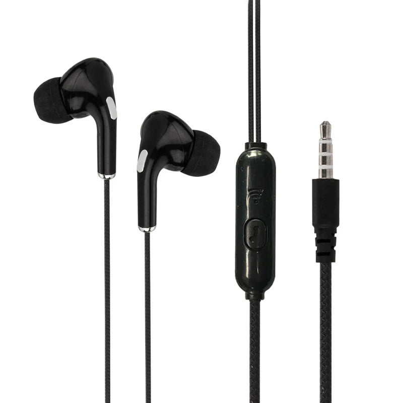 Sports Running Music Sport Wired Earphones Heavy Bass Stereo For iPhone Xiaomi Huawei Comfortable In Ear Design Audio Headset Zpaxo