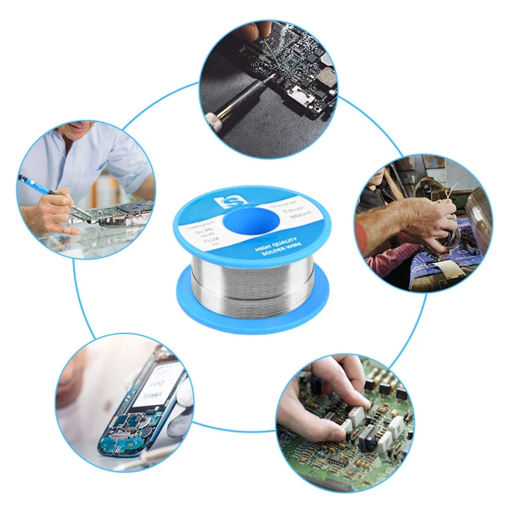 60 40 Purity Solder Wire Roll Low Melting Point Soldering Core Tin