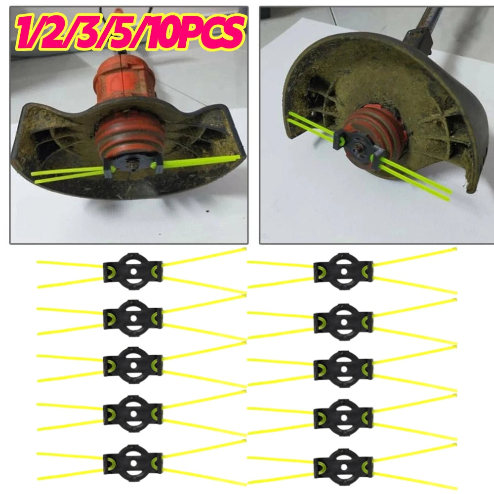 Grass Rope Mower Head Replacement – Wear-Resistant 1–10 PCS Mower Head Replacement Zpaxo