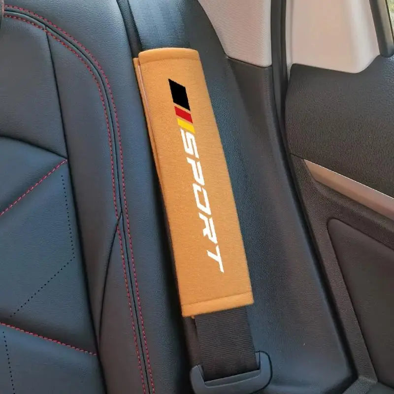 CM1 Soft Comfortable Car Seat Belt Cushions Personalized Fashionable Zpaxo Khaki