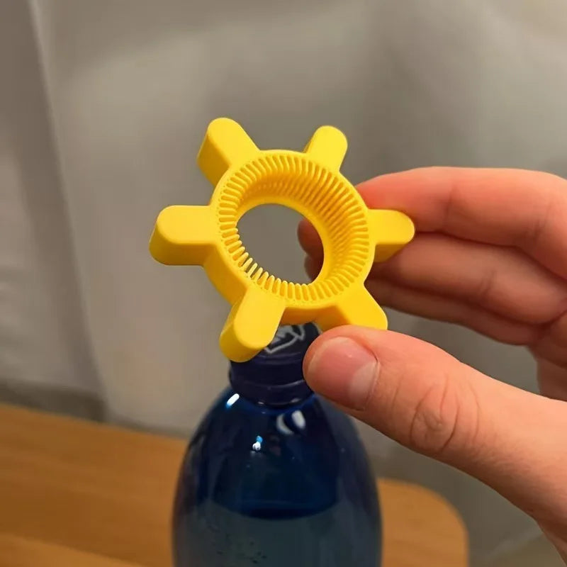 Bottle Cap Opener Home Kitchen Rotary Tool Opening Cans Lids Zpaxo