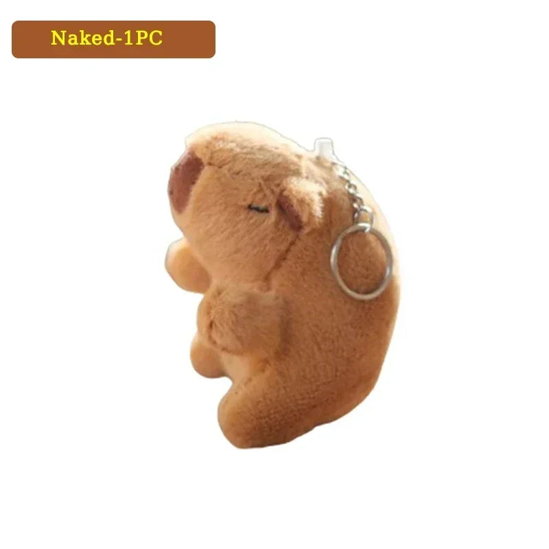1- Water Dolphin Cotton Red Lovely Cute Creative Capybara Pendant Zpaxo Naked 1PC