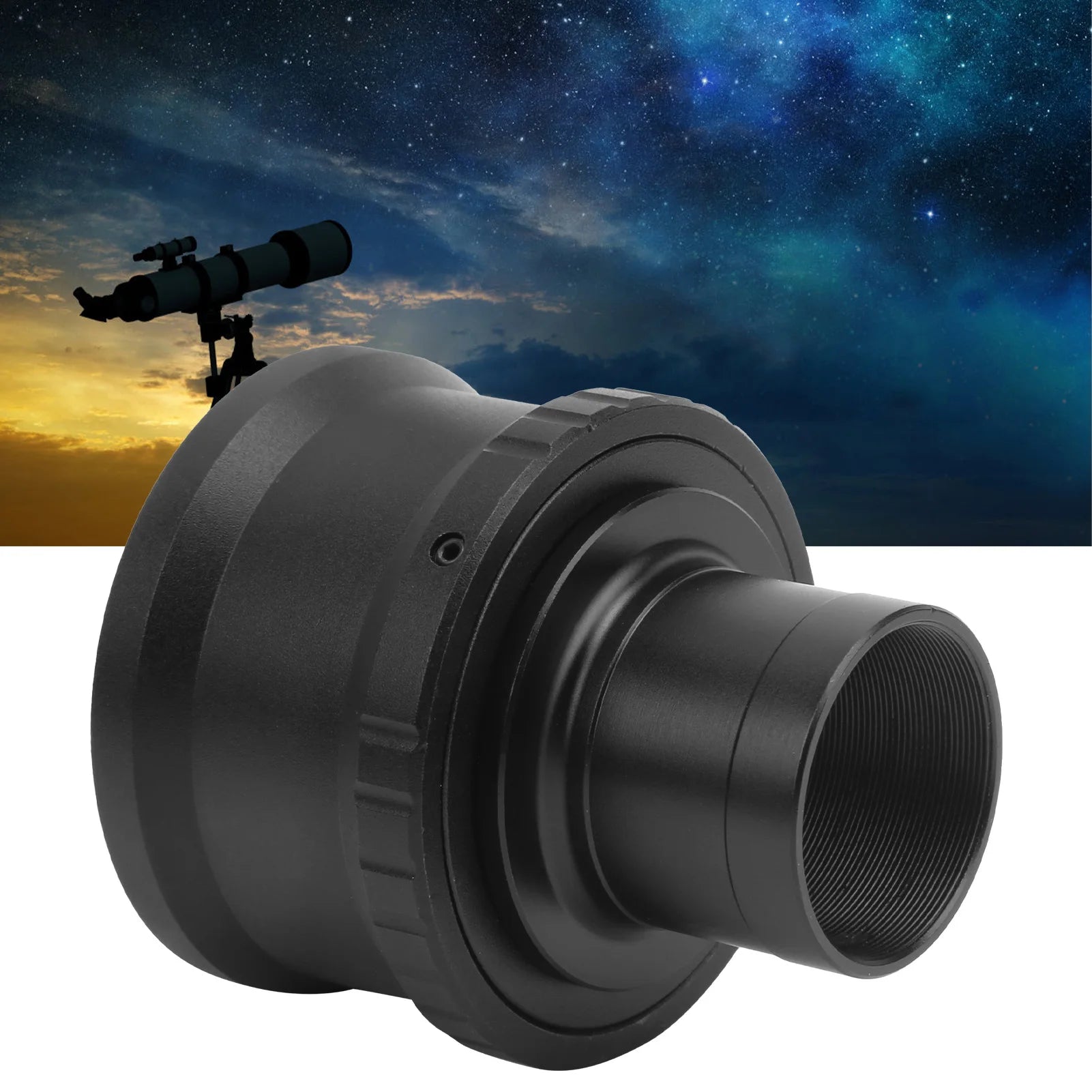 Astronomical Telescope T Mount Tube Adapter E Mirrorless Camera Metal