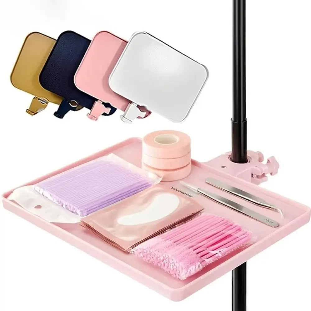 Adjustable Eyelash Tray Holder Plastic Clip-on Makeup Organizer Zpaxo