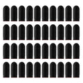 20/40 pcs Finger Sleeve For PUBG Mobile Game Finger Cover Breathable Game Controller Touch Screen Luminous Gaming Thumb Gloves Zpaxo 40PCS Black