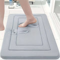 Plush Water-absorbent Soft Floor Mat/Suitable for Multiple Scenarios/Including Bathrooms, Bedrooms, and Living Rooms Zpaxo As shown 400mm x 600mm
