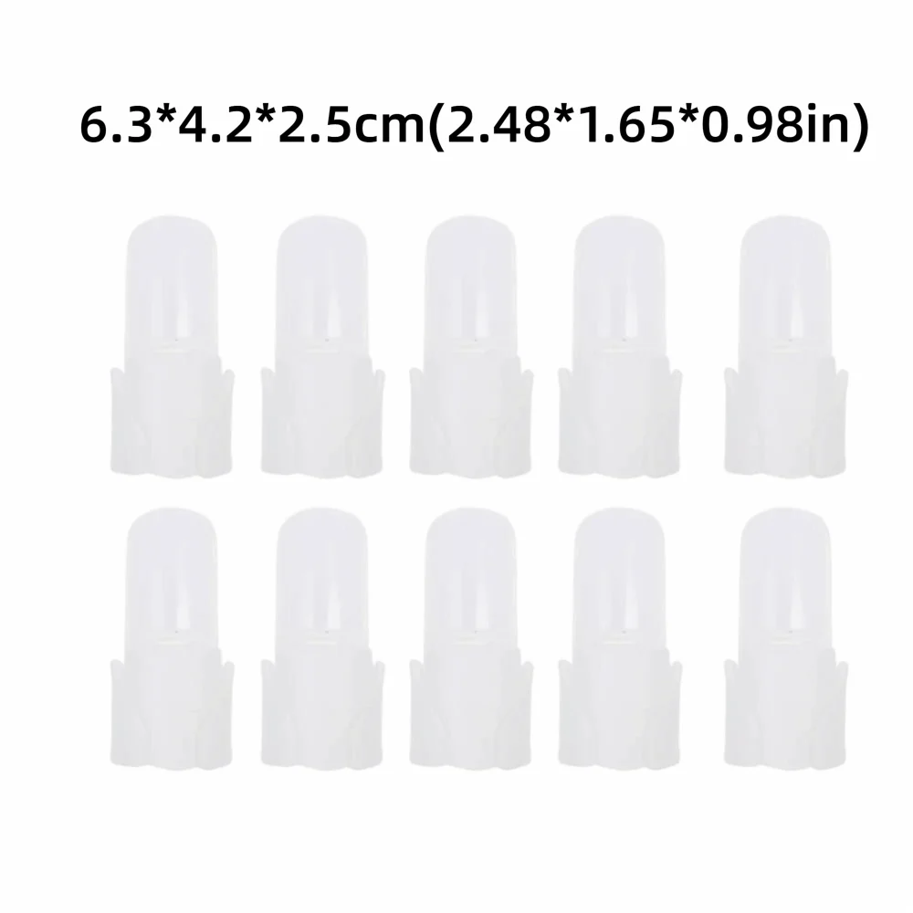 Flexible Finger Nail Cover Soft Elastic Dustproof Art Shield Rubber Zpaxo