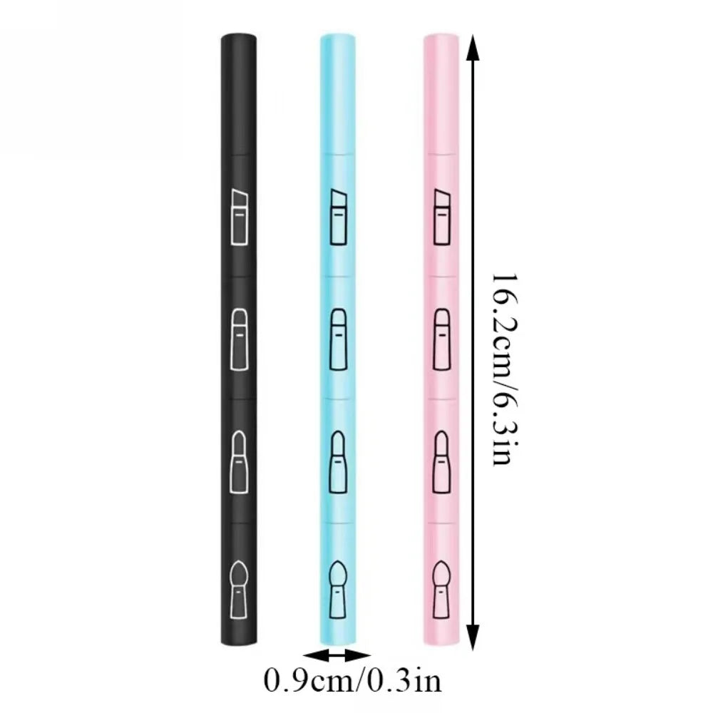 Professional 1 Makeup Brush Portable Plastic Handle Eyeshadow Lip Zpaxo