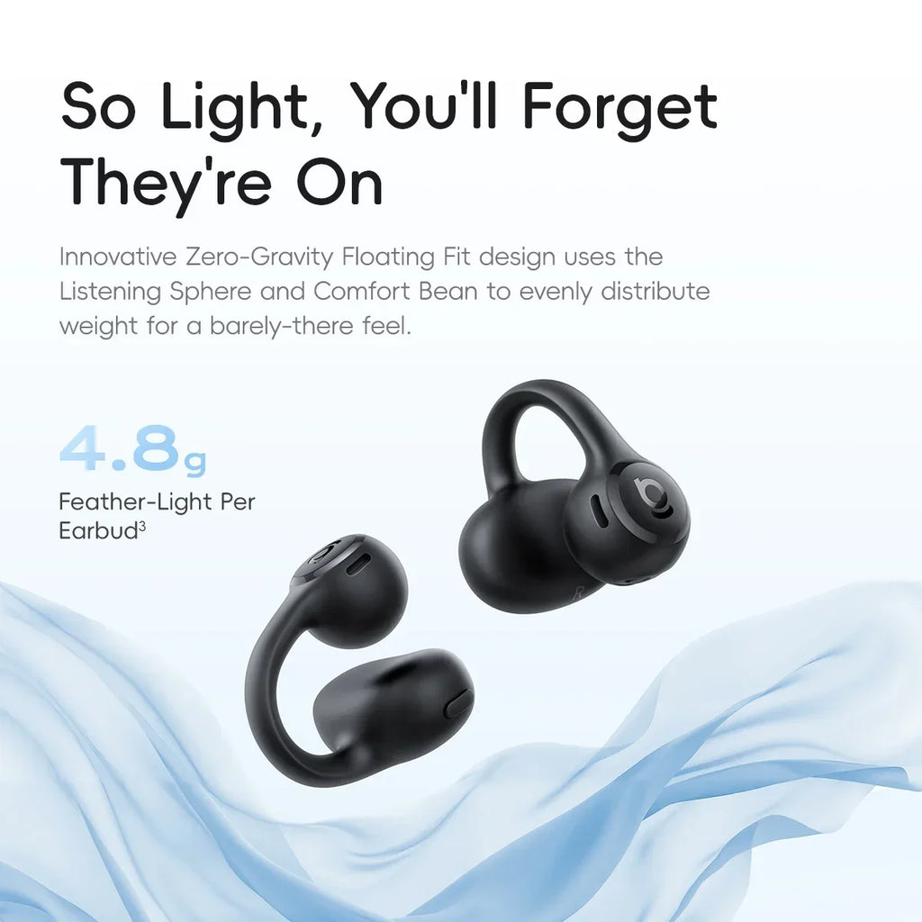 Baseus Bass BC1 Lite Open Ear Earbuds Clip-on Headphones Open-ring