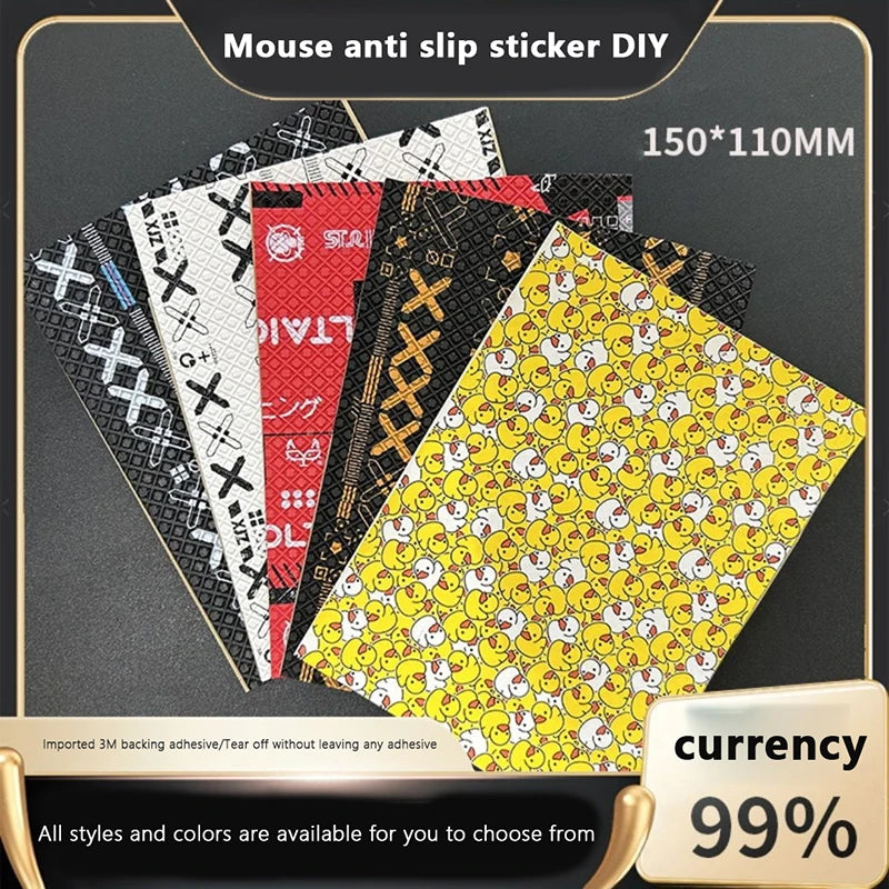 15 Universal Anti-slip DIY Gaming Mouse Sticker Sweatproof Zpaxo