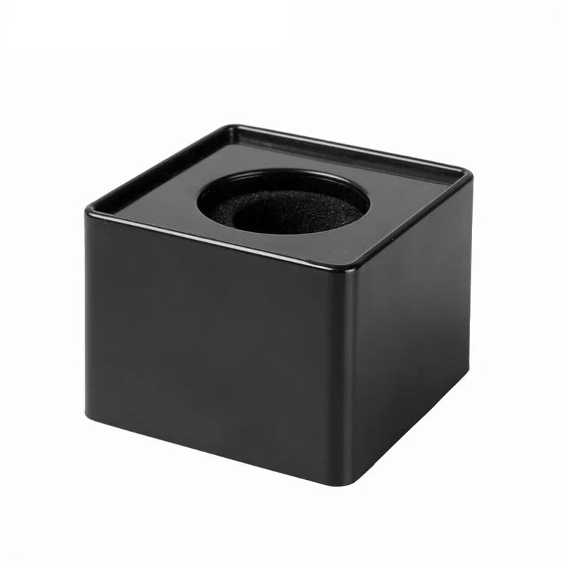 Microphone Flag Station Cube ABS Square Flags Interview Mic Logo Mark Zpaxo