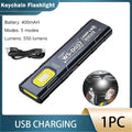 5-LED Rechargeable Headlamp – Waterproof, 4 Modes, 18650 Battery