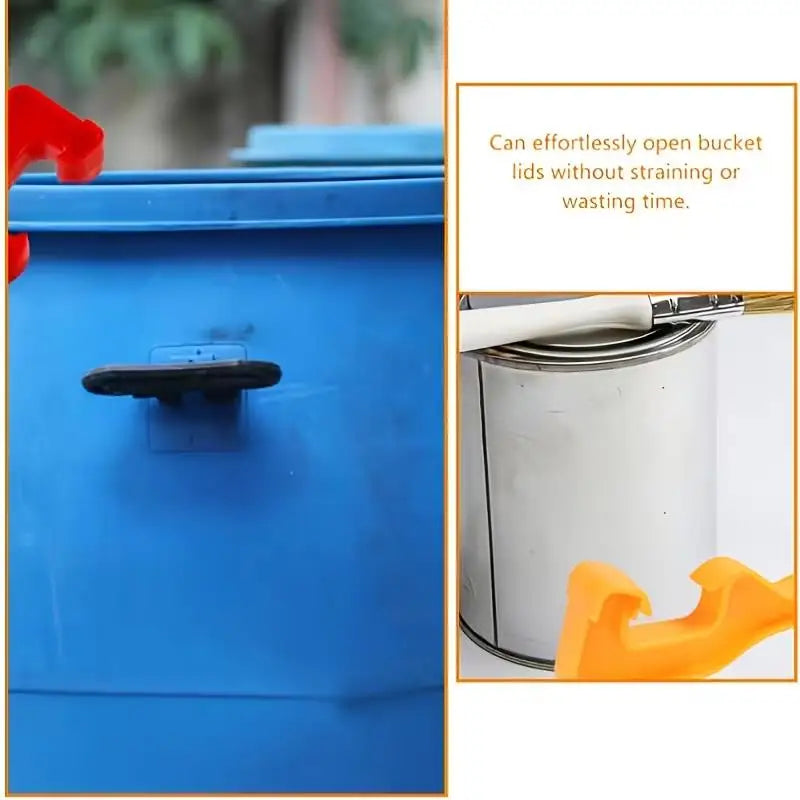 1pcs Plastic 5-Gallon Paint Can Opener – Lightweight Durable Wrench, Easy Grip for Home & Industrial Use Zpaxo