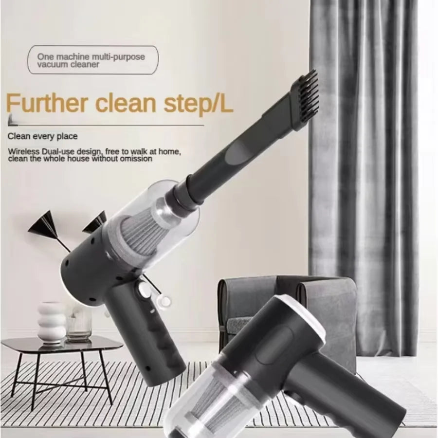 Car Wireless Vacuum Cleaner Handheld High-Power Vacuum Cleaner Portable Car Home Dry And Wet Vacuum Cleaner Zpaxo