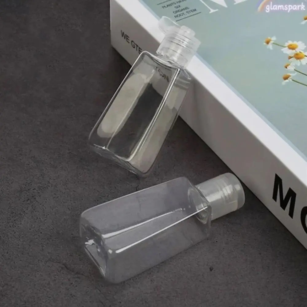 30/60ml Empty Refillable Bottle Flip Cap Travel Bottle Cosmetic Lotion Squeeze Bottles Portable Zpaxo