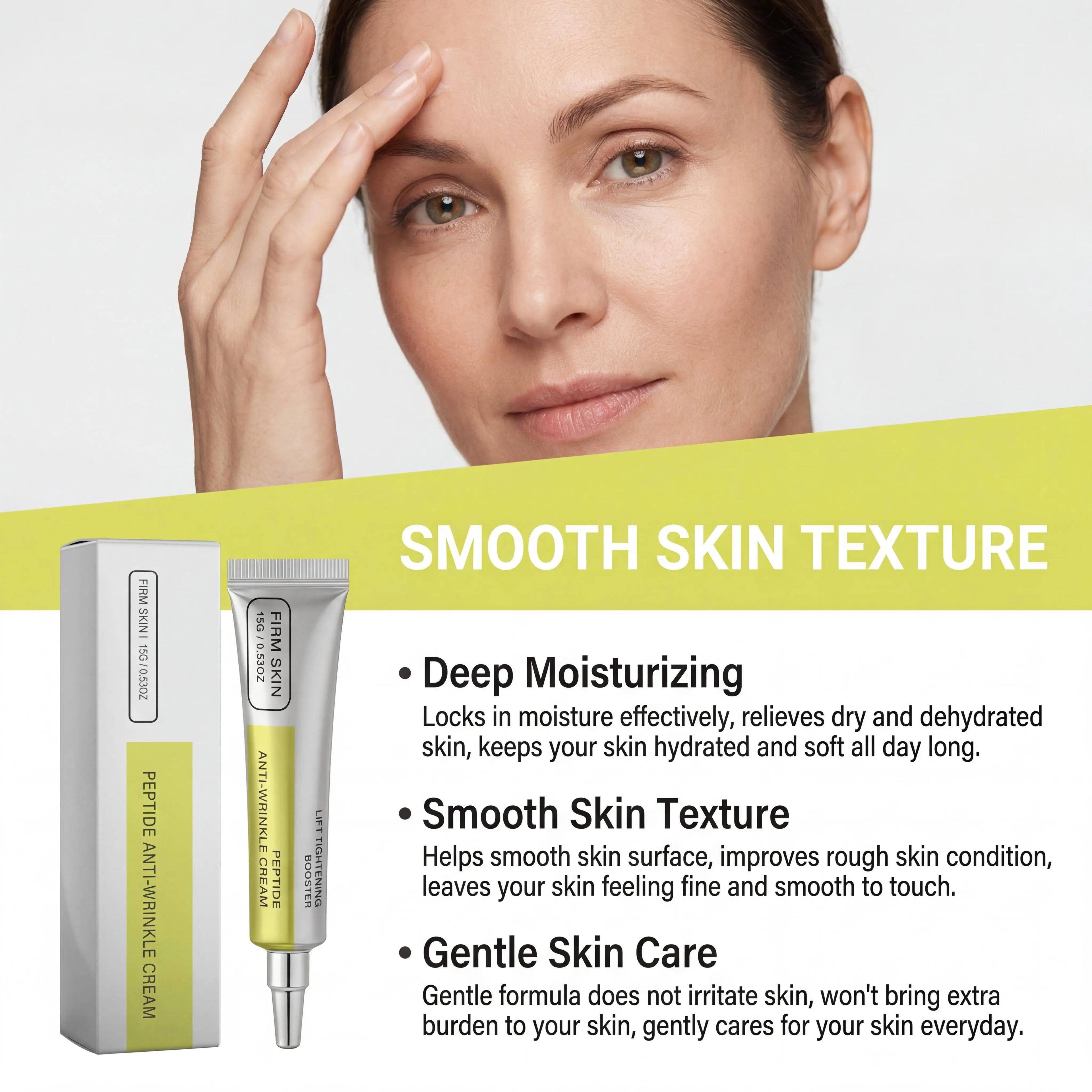 Retinol Tightening Booster Serum – Anti-Wrinkle Korean Skin Care Anti-Aging Serum Zpaxo
