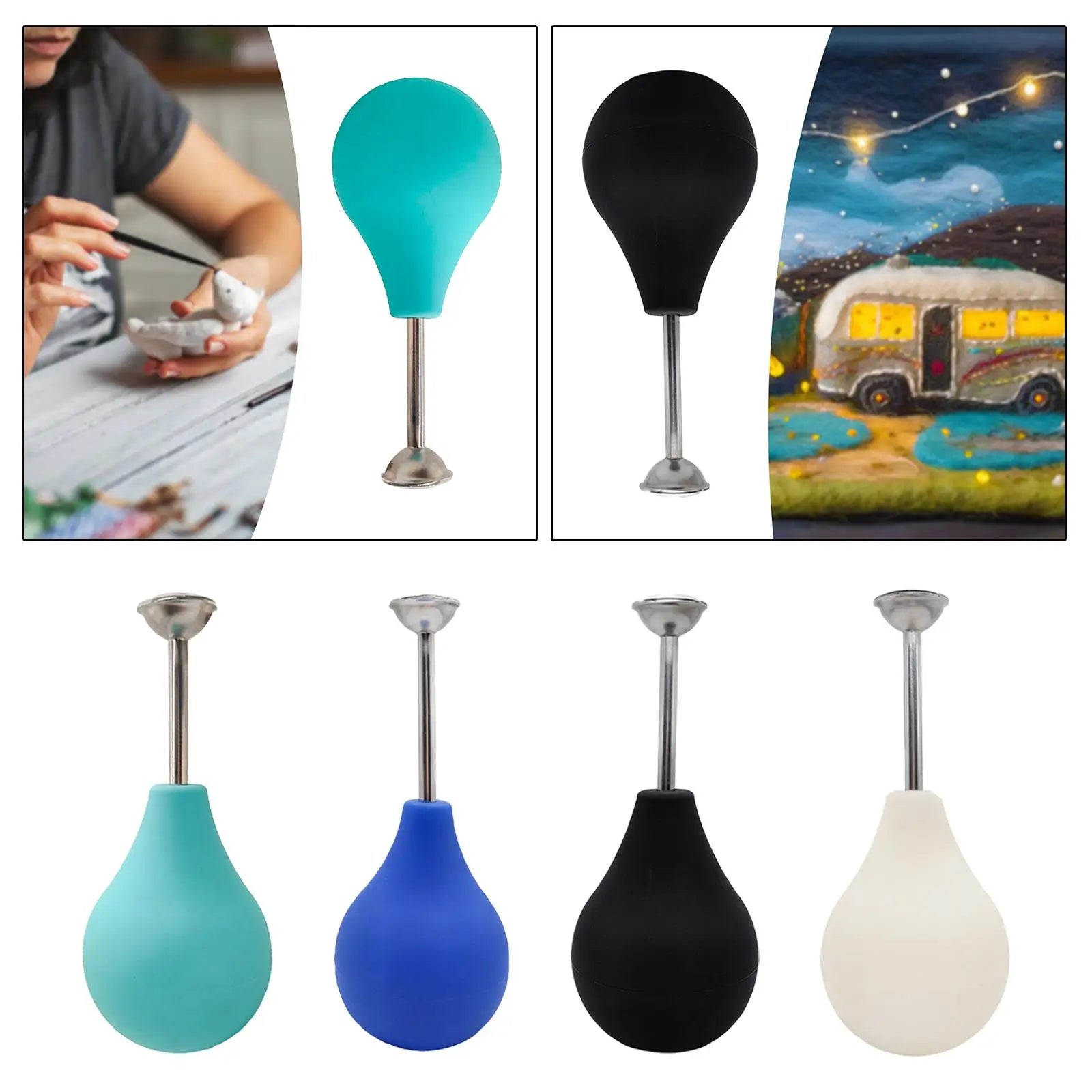 Wet Felting Ball Brause Sprinkler Multifunctional Small Handy Bulb Spray for Garden Flower Leaves Indoor Bonsai DIY Wool Felting Zpaxo