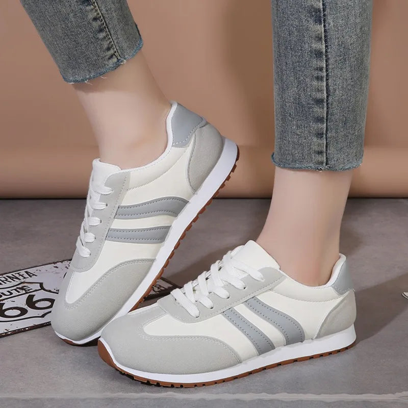 Fashionable Women's Comfortable Flat Casual Spring Autumn Shoes Women Zpaxo